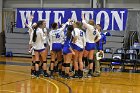 Volleyball vs MHC  Wheaton Women's Volleyball vs Mount Holyoke College. - Photo by Keith Nordstrom : Wheaton, Volleyball